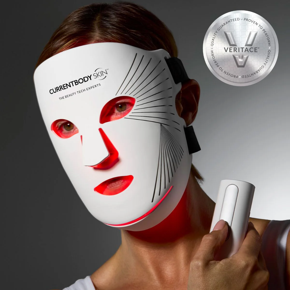 CurrentBody Skin LED Light Therapy Mask & Hydrogel Face Masks (10 Pack) - Image 3